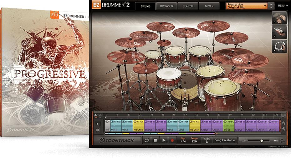 Toontrack EZX Progressive
