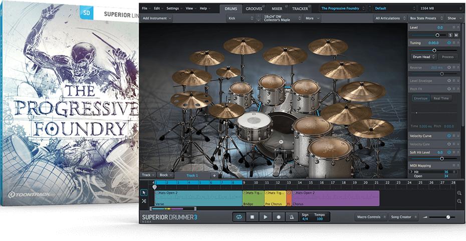Toontrack SDX The Progressive Foundry