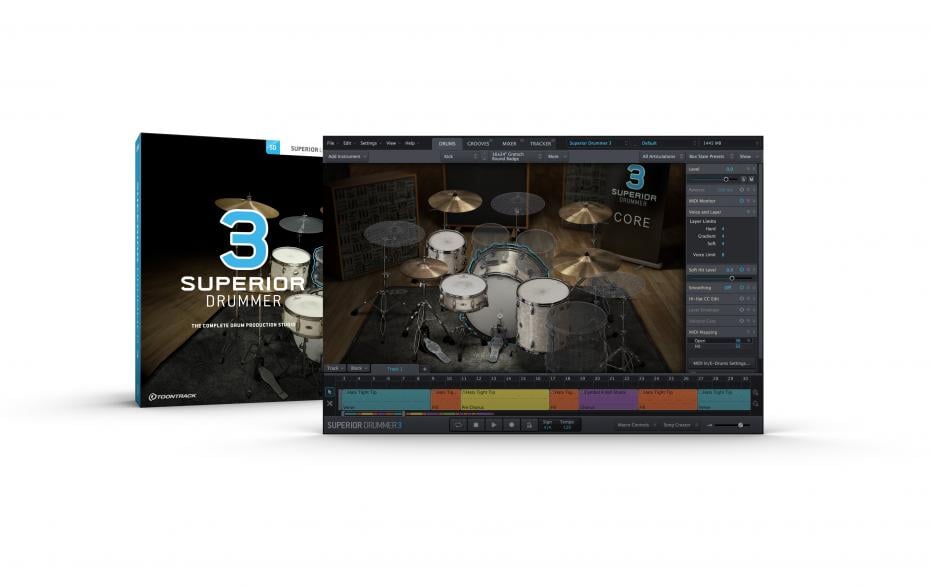 Toontrack Superior-Drummer-3.0 Crossgrade von EZDrummer