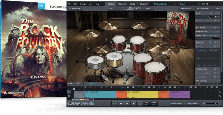Toontrack SDX The Rock Foundry