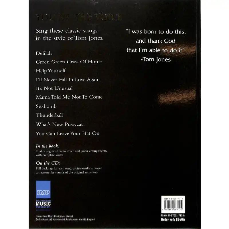 Tom Jones - You´re the voice