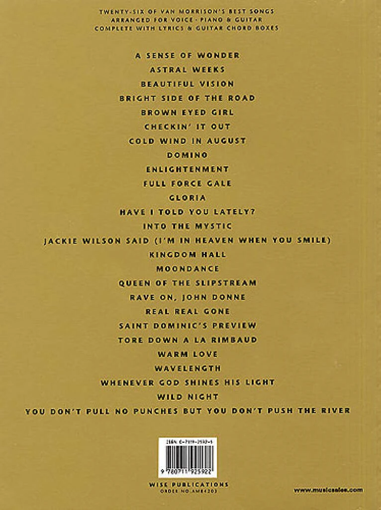 Van Morrison - Anthology