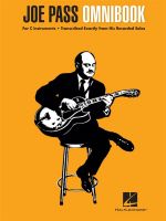 OMNIBOOK - Joe Pass - C Instruments