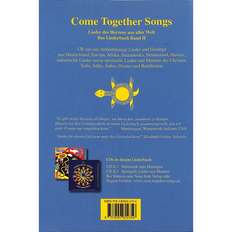 Come together songs 2 - Lieder des Herzens aus aller Welt