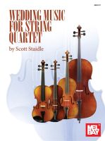 WEDDING - MUSIC FOR STRING QUARTET