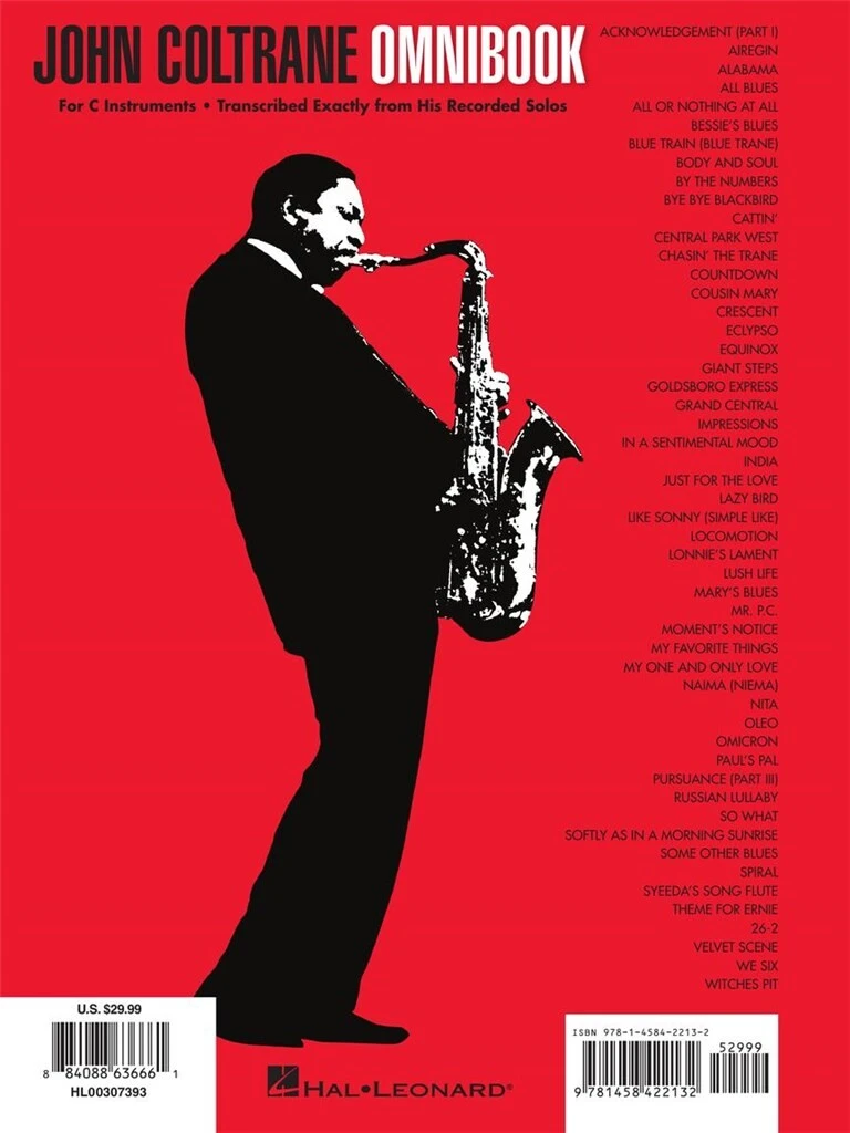 OMNIBOOK - JOHN COLTRANE - C Instruments