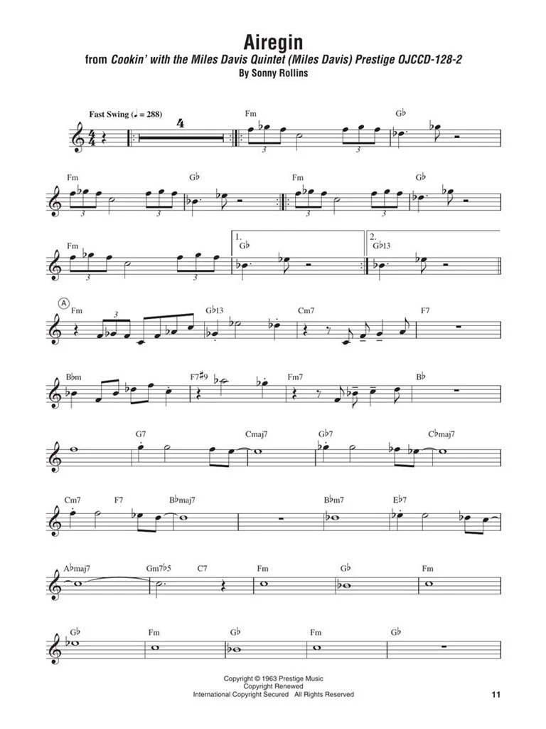 OMNIBOOK - JOHN COLTRANE - C Instruments