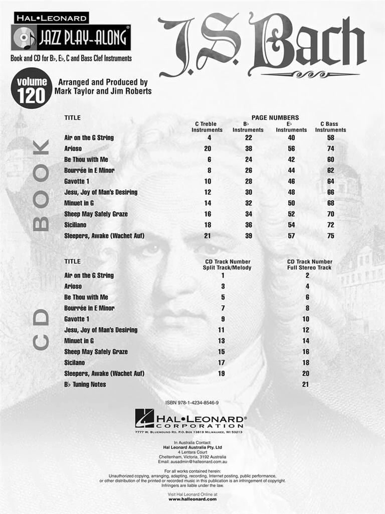 J.S. BACH: 10 FAVORITE CLASSICS