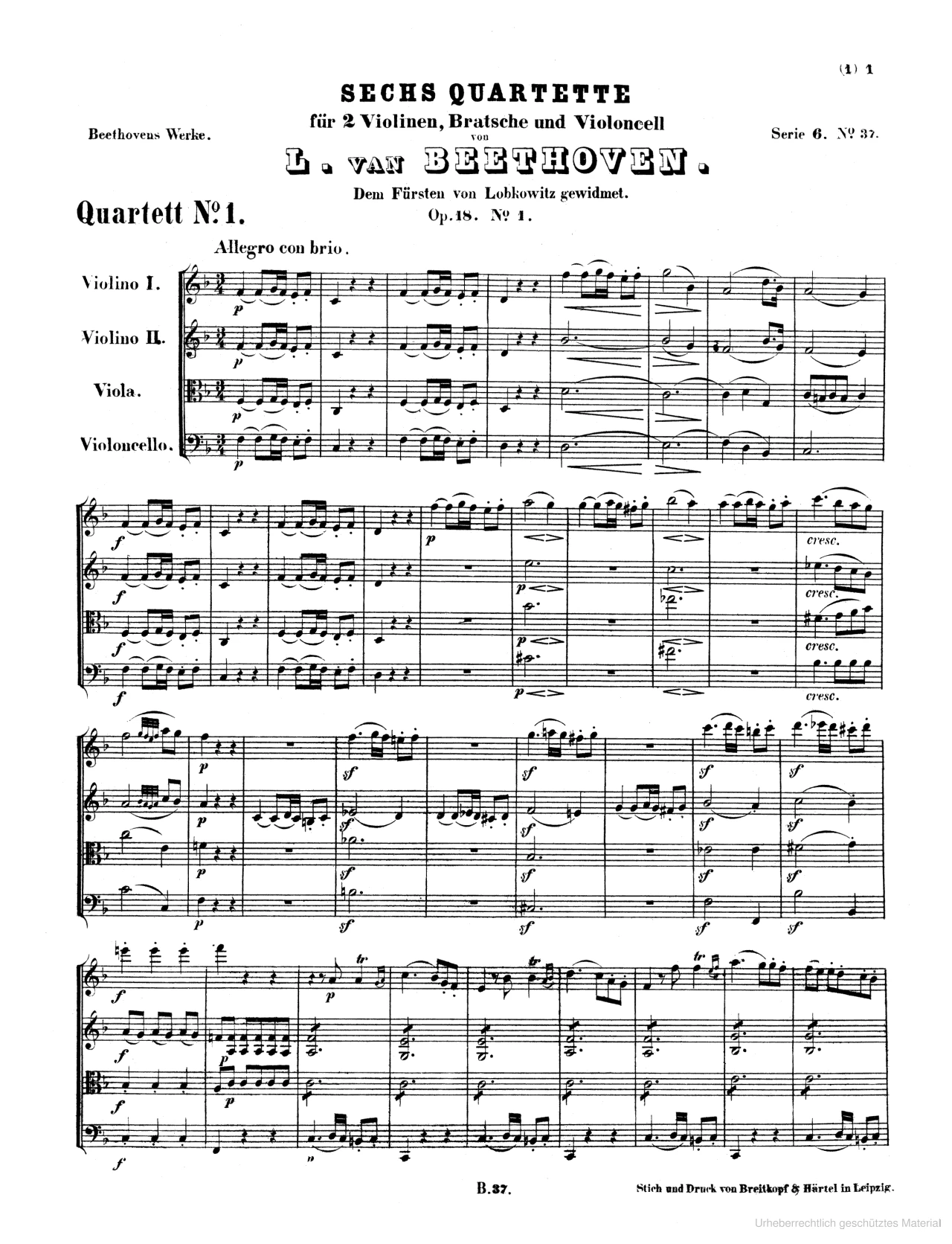 Beethoven - Complete String Quartets And Grosse Fugue Op. 133