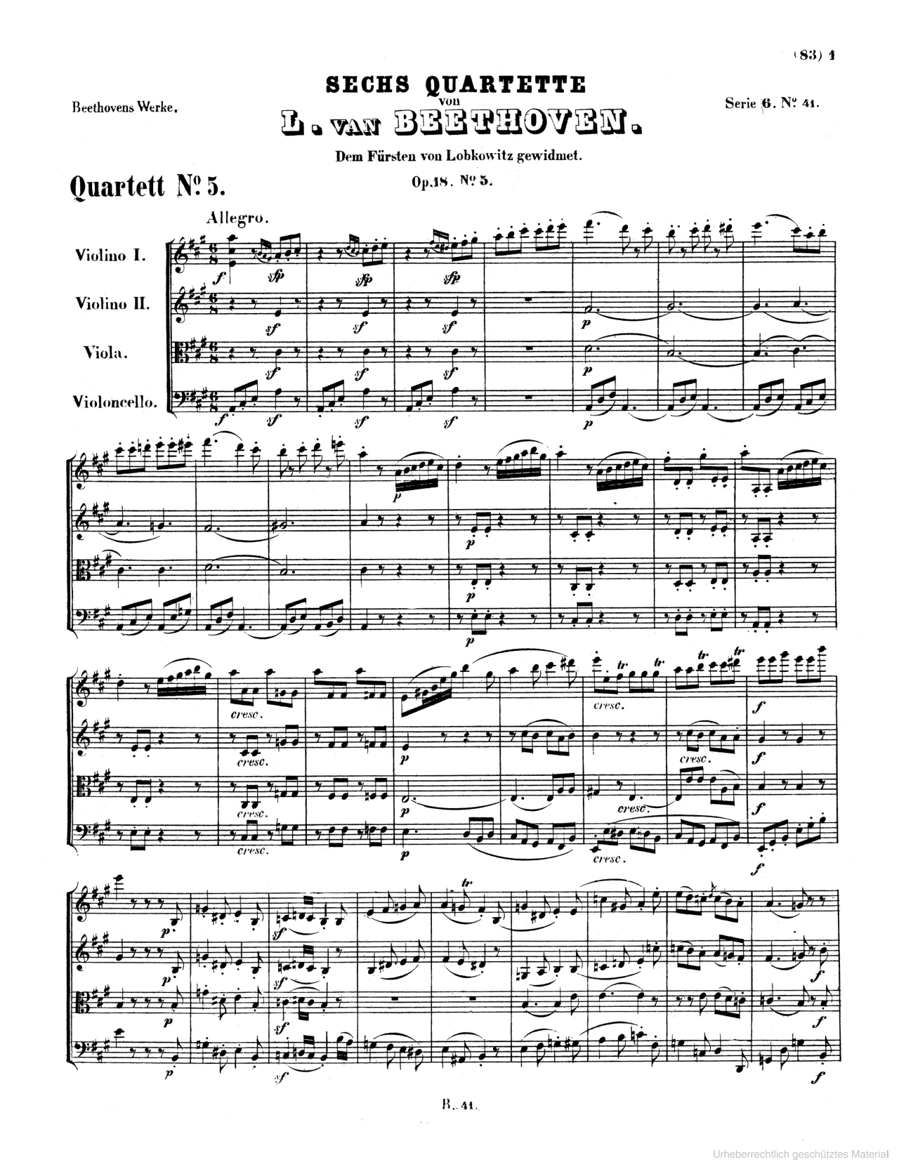 Beethoven - Complete String Quartets And Grosse Fugue Op. 133