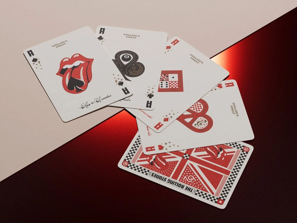 Rolling Stones Spielkarten