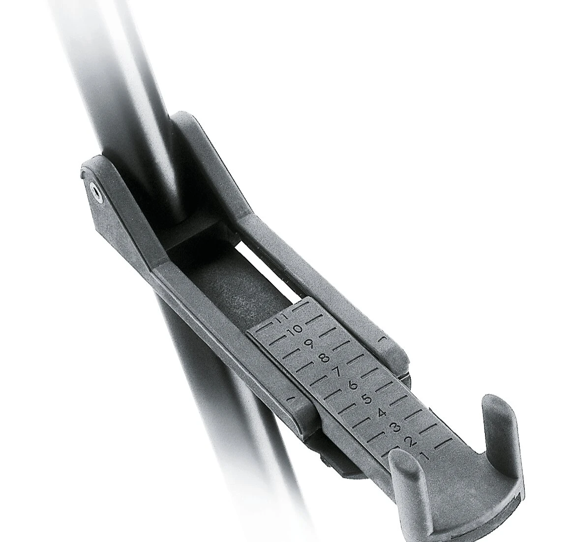 K&M 17550 Ständer Memphis A- und E-Gitarre SCHWARZ Travel