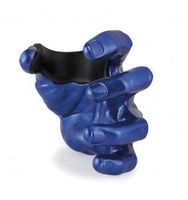 GuitarGrip Blue Metallic Male Hand left