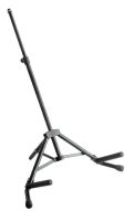 K&M 28130 Amp Ständer mit Schwanenhals blk