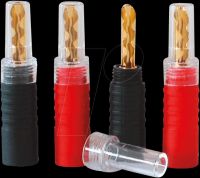 Dynavox High-End Bananenhohlstecker 4er Set