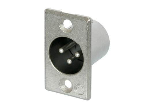 Neutrik NC3MP XLR male Einbaustecker