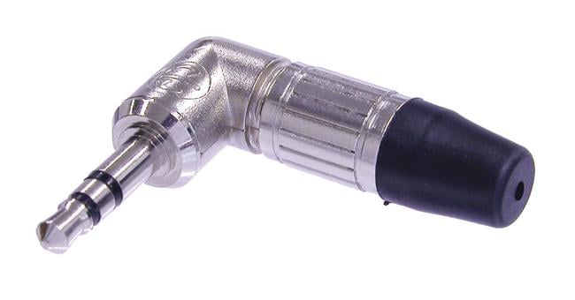 Neutrik NTP3R Klinkewinkelstecker 3,5mm stereo, Nickel