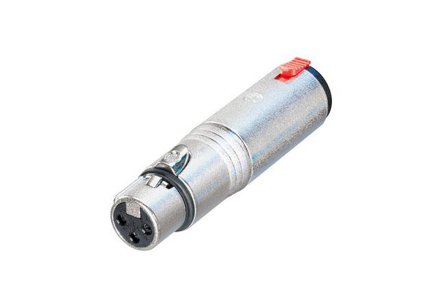 Neutrik NA-3-FJ XLR-fem. Klinke 6,3-fem. symmetr.