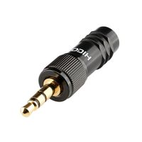 Hicon Stecker Klinke 3,5 male mit Schraubverschluss
