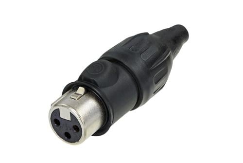 Stecker XLR fem Neutrik NC3FX-TOP IP65