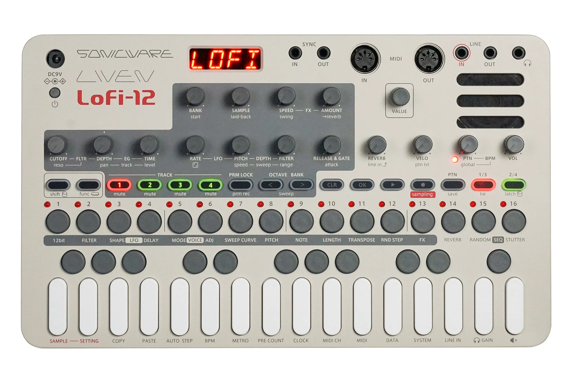 Sonicware LIVEN Lofi-12