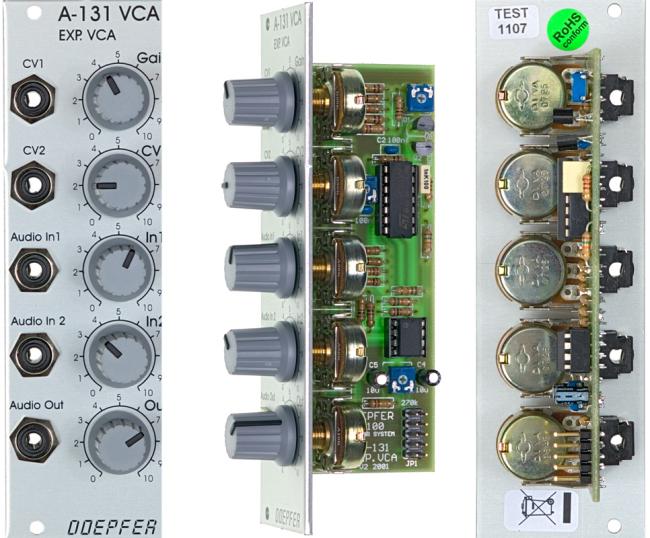 Doepfer A-131 VCA exponential