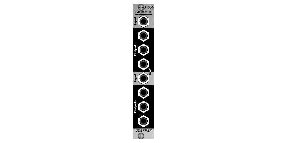 Doepfer A-180-3 Dual Buffered Multible