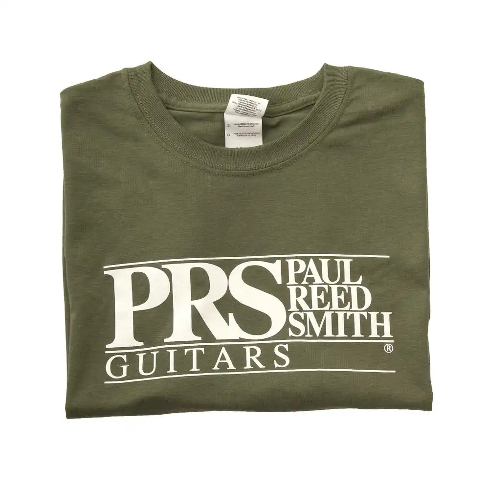 PRS Classic Block Logo Tee Military Green - M