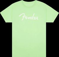 Fender Spaghetti Logo T-Shirt Surf Green S