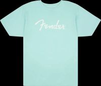 Fender Spaghetti Logo T-Shirt Daphne Blue L