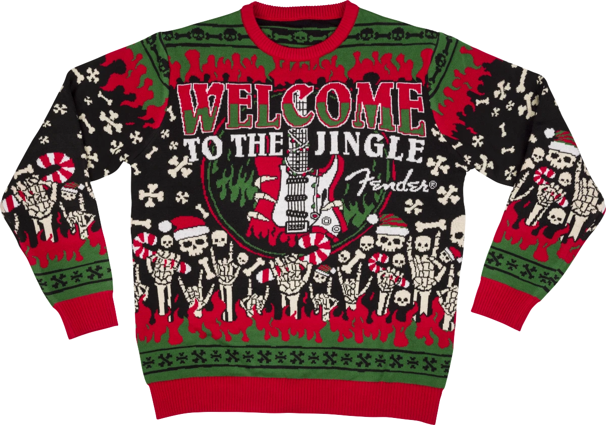Fender Sweater 2024 Ugly Christmas Sweater XL