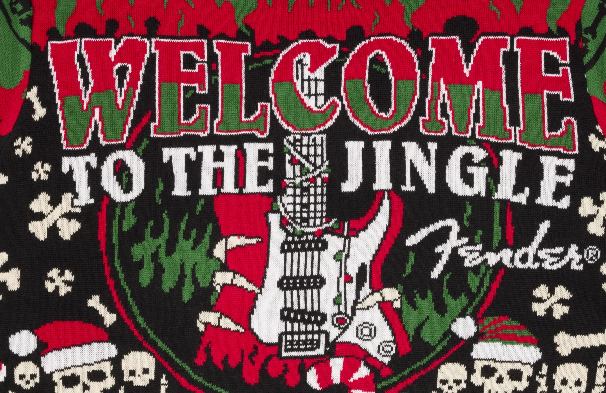 Fender Sweater 2024 Ugly Christmas Sweater XL