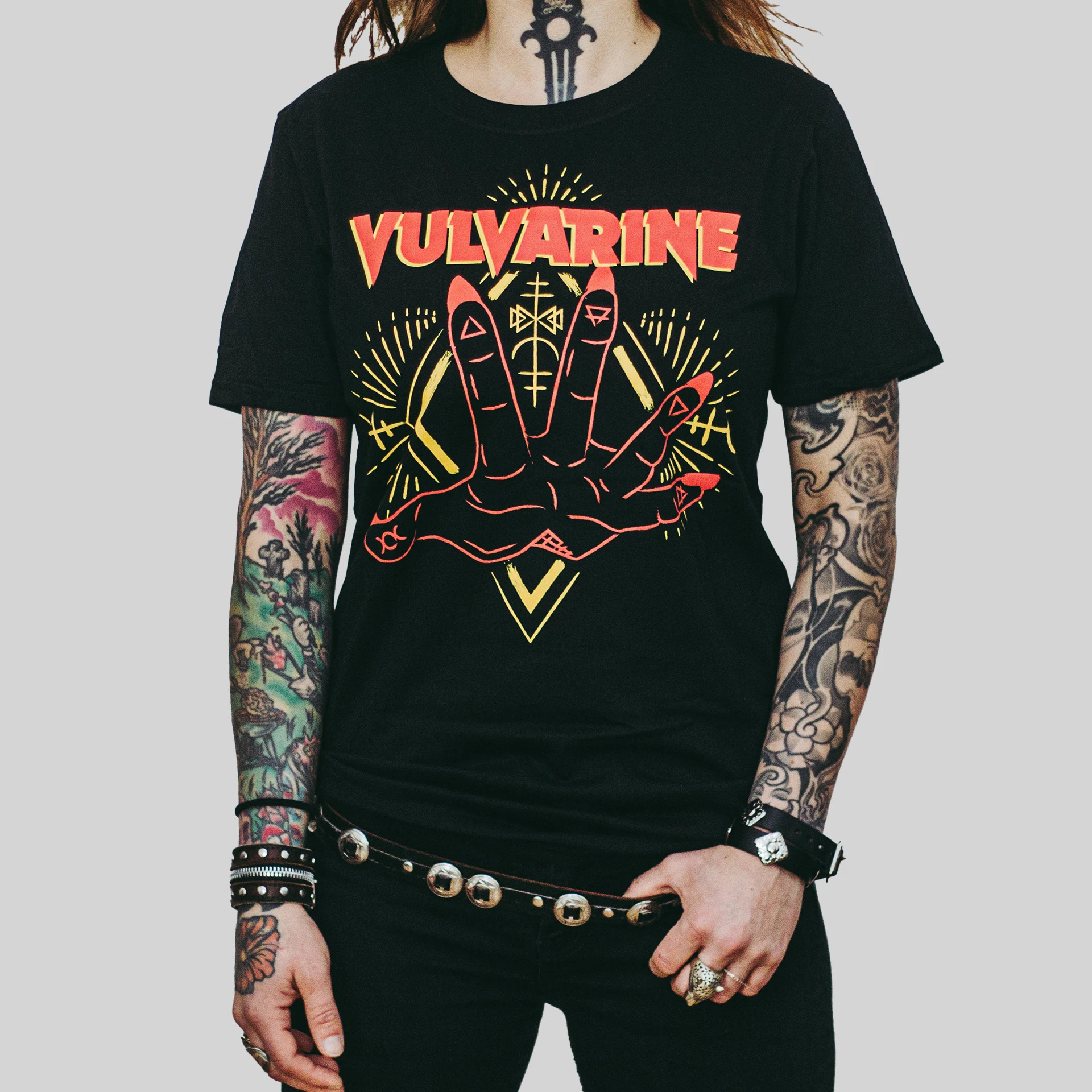 Merch Vulvarine - Hand T-Shirt XL