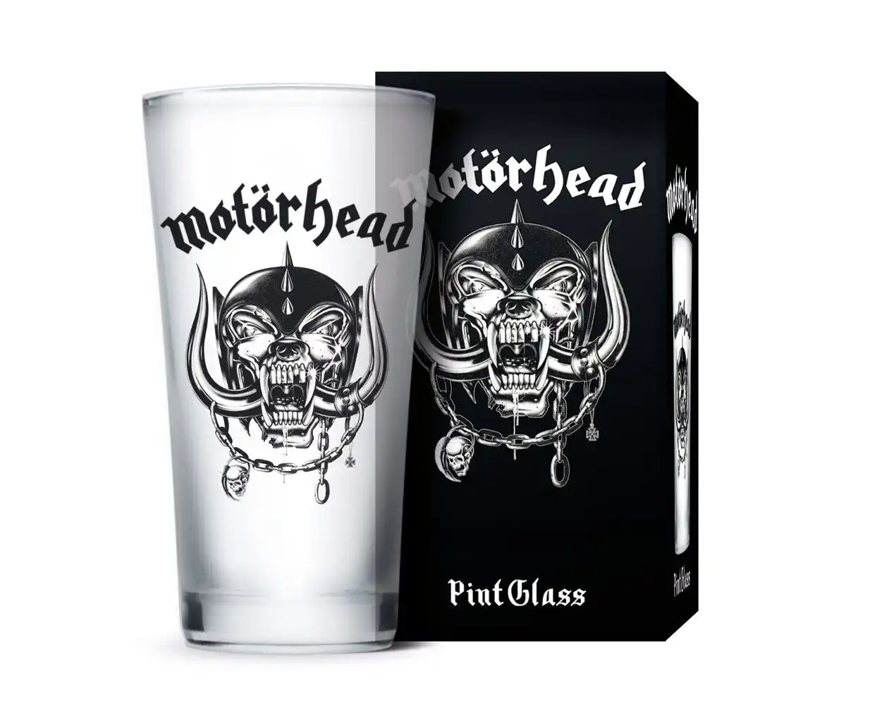 Motörhead Bierglas Logo