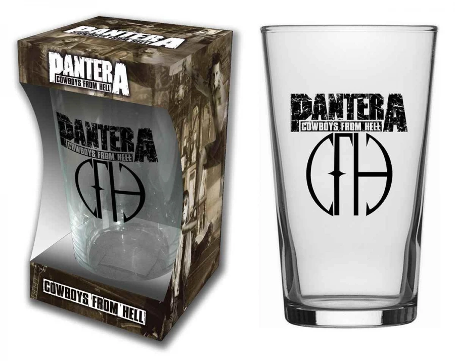 Pantera Trinkglas - Cowboys From Hell