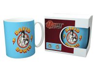 David Bowie - Tasse Block-Blue