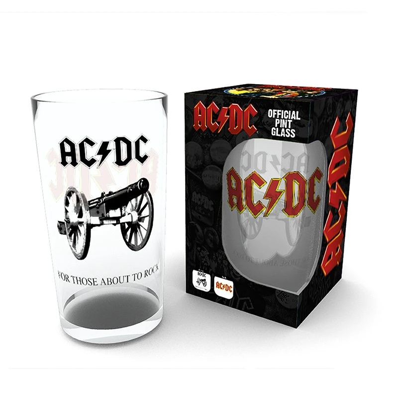 AC/DC - Glas  For Dose About To Rock