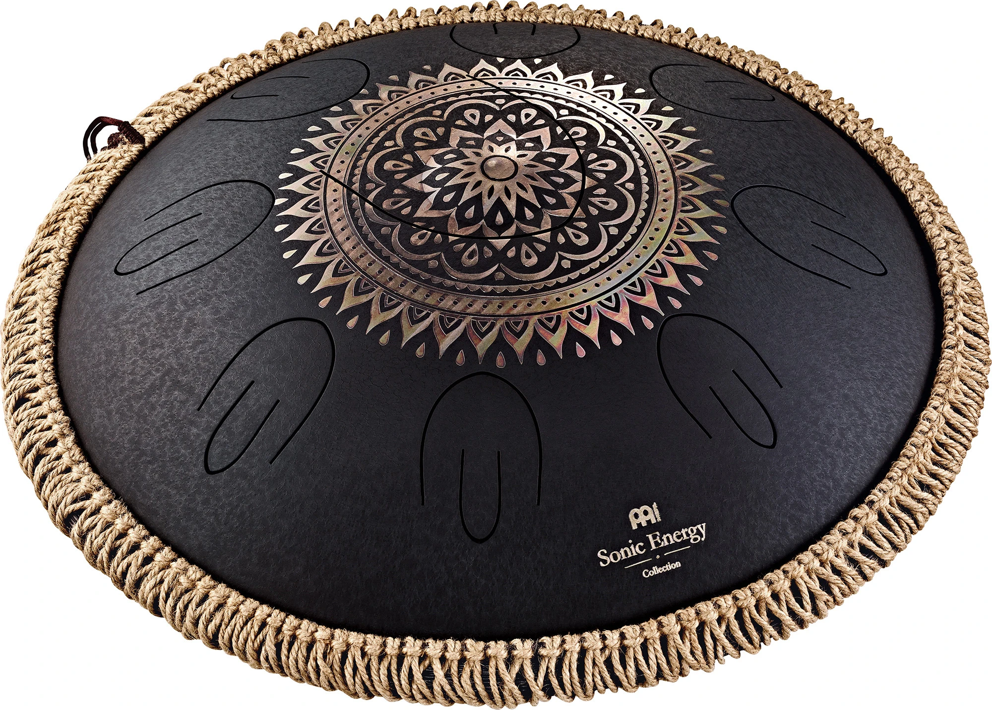 Meinl Sonic Energy OSTD1BKE Octave Tongue Drum Black-Engraved D-Kurd