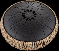 Meinl Sonic Energy MOSTD1BK Steel Tongue Drum 432Hz Black H-Moll