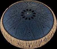 Meinlp Sonic Energy MOSTD2NB Steel Tongue Drum 432Hz Black H-Moll