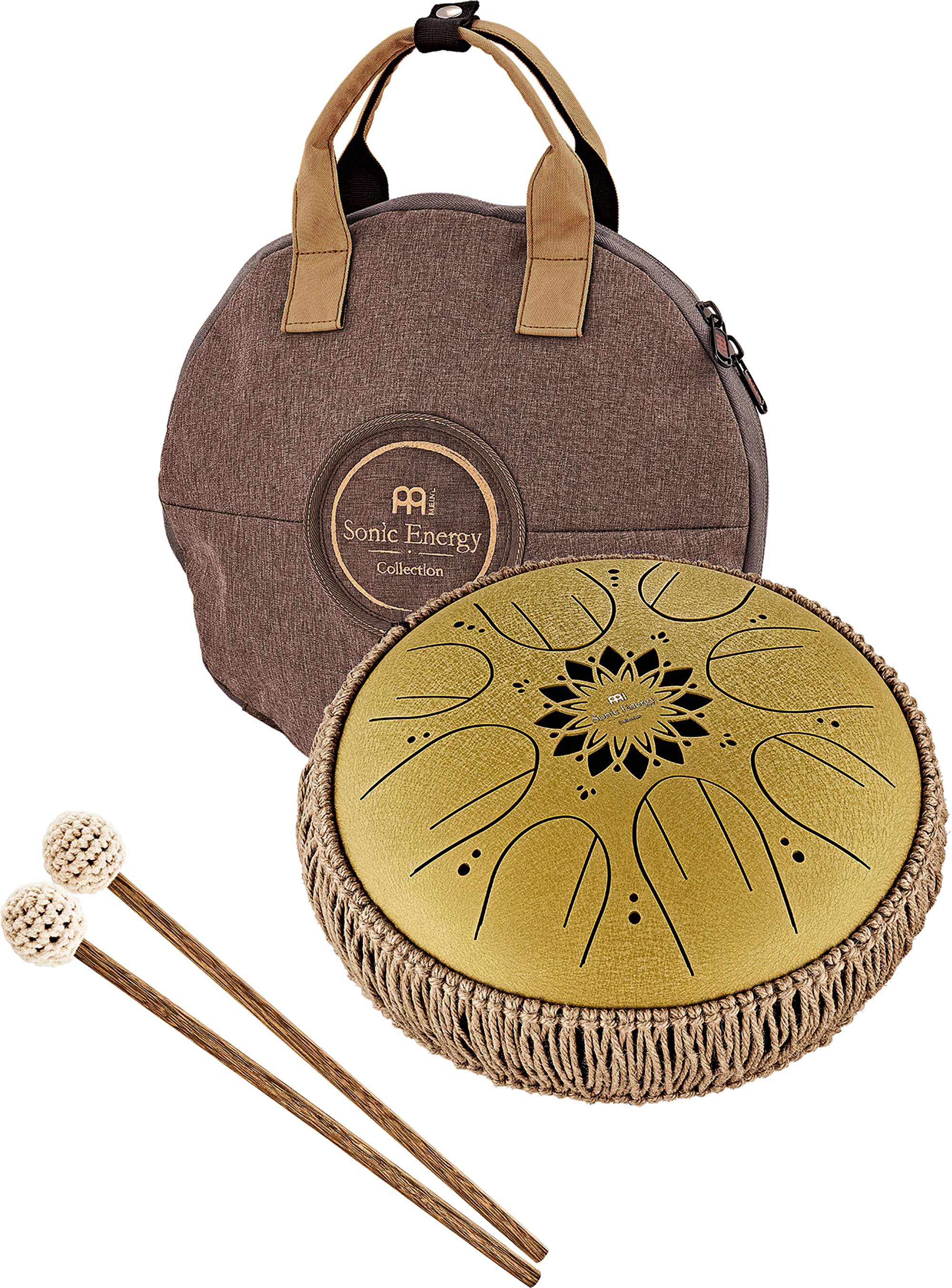 Meinl Sonic Energy MOSTD3G Steel Tongue Drum 432Hz Black C-Dur