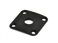 Buchsenblech Rechteck black