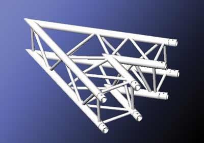 Mobiltruss Quatro-290 45 Grad Ecke