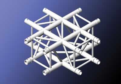 Mobiltruss Quatro-290 90 Grad X-Stück