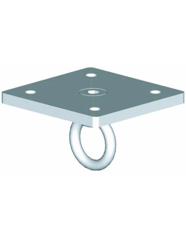 Mobiltruss PA-01 Montageplatte mit Ring