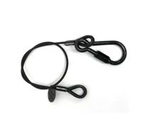 Sicherungsseil 60cm 4mm 10kg schwarz DGUV 215-313 zertifiziert