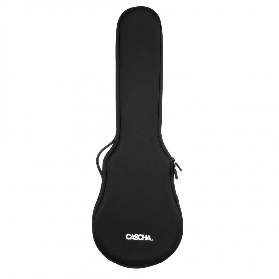 Cascha Ukulele Carbon White Ukulele Set