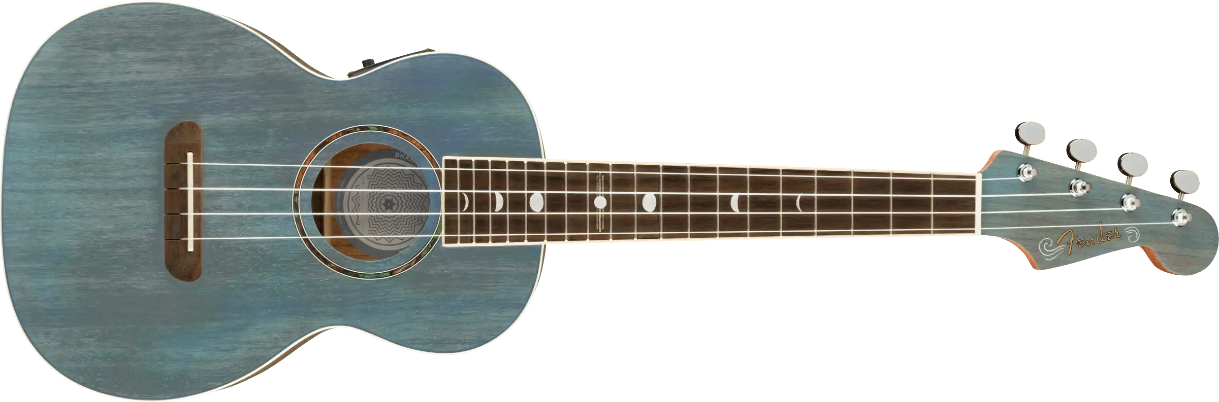 Fender Uke Dhani Harrison turquoise