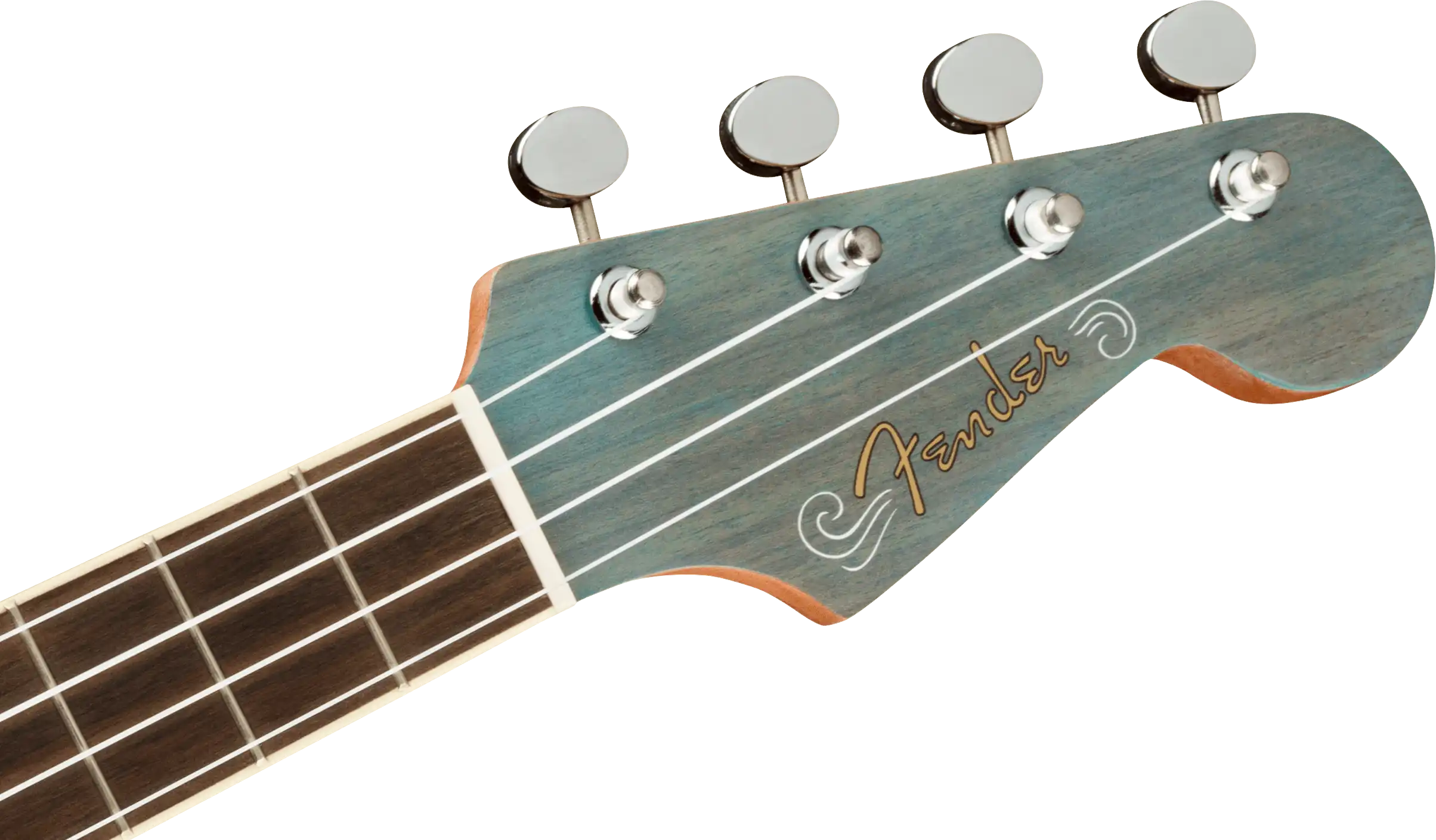 Fender Uke Dhani Harrison turquoise