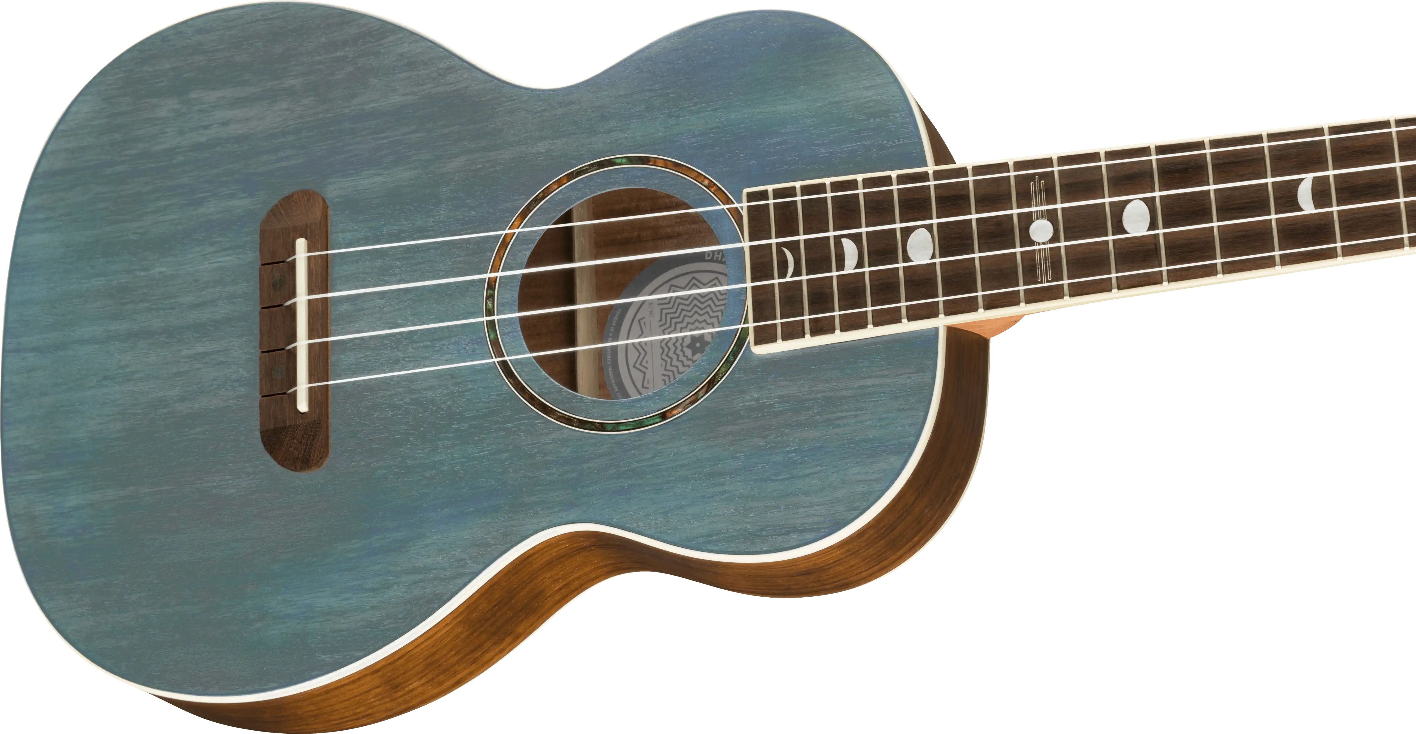 Fender Uke Dhani Harrison turquoise